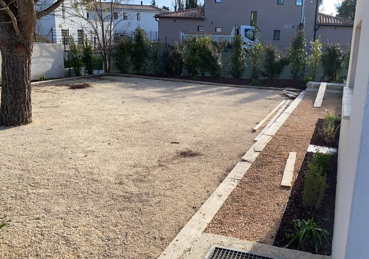Construction de terrain de pétanque Bouches-du-Rhône